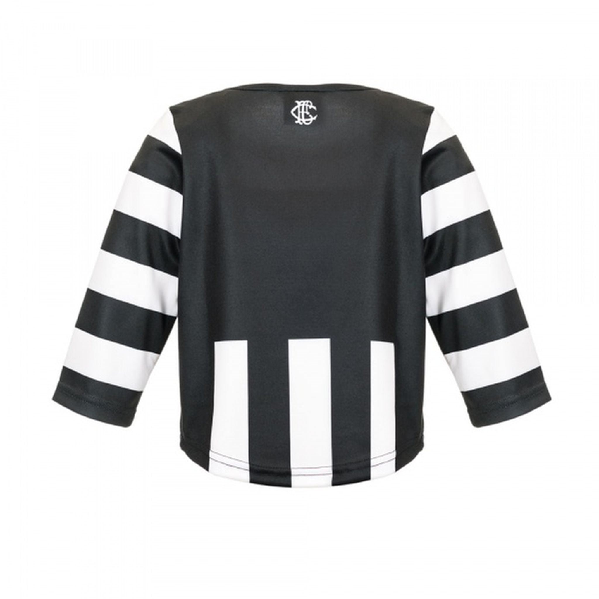 Burley Collingwood Magpies AFL Infant Long Sleeve Replica Guernsey - (SIZE 2)