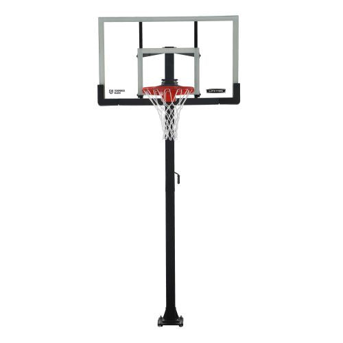 LIFETIME 54-inch GLASS Inground Basketball System