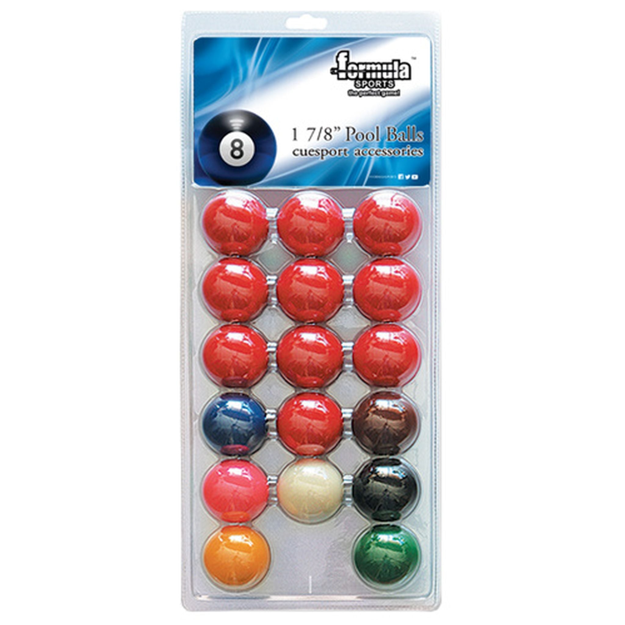 Formula Standard Snooker Balls - 2-inch