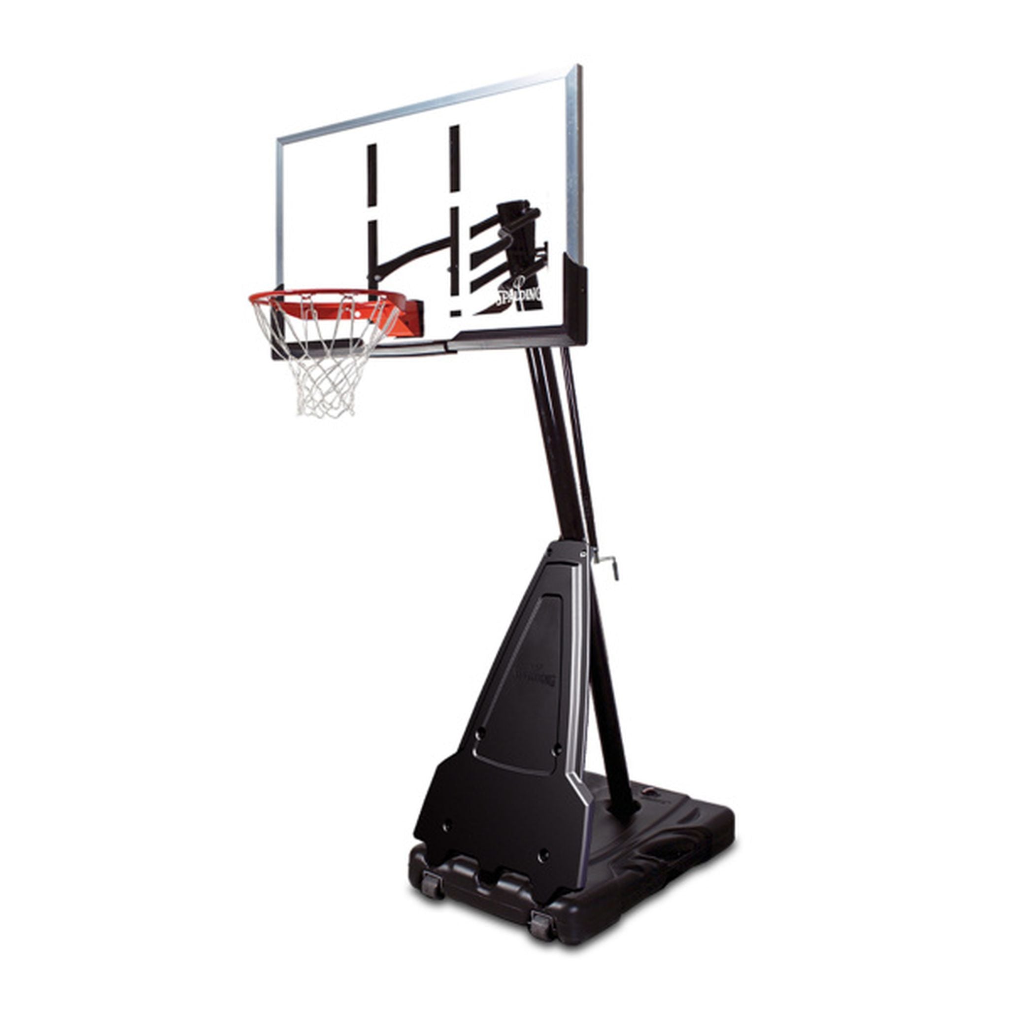 Spalding 60-inch Ultimate Acrylic Portable Basketball System