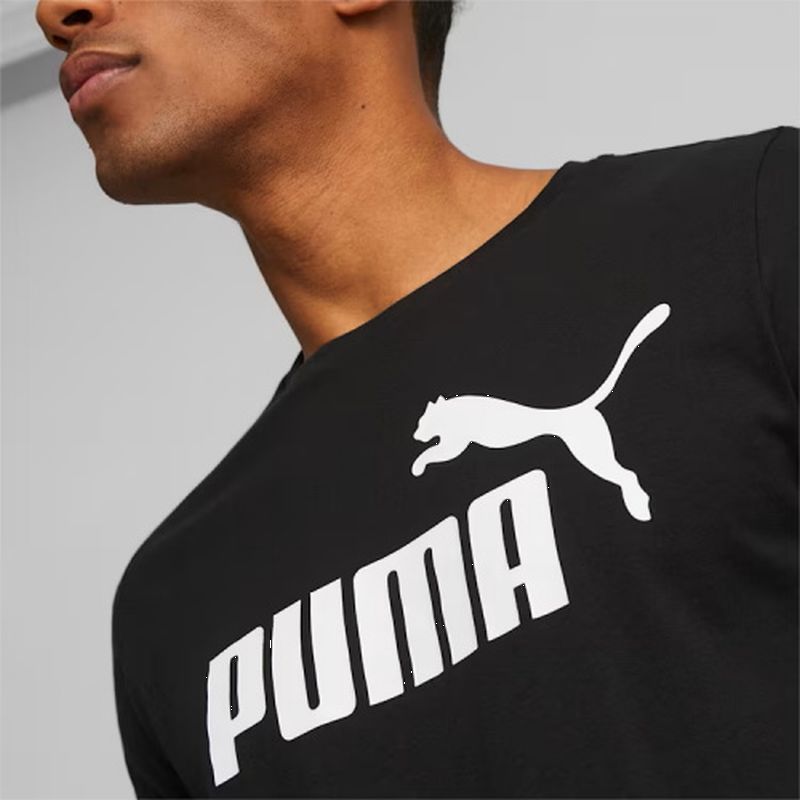 PUMA Mens Essentials Logo Tee