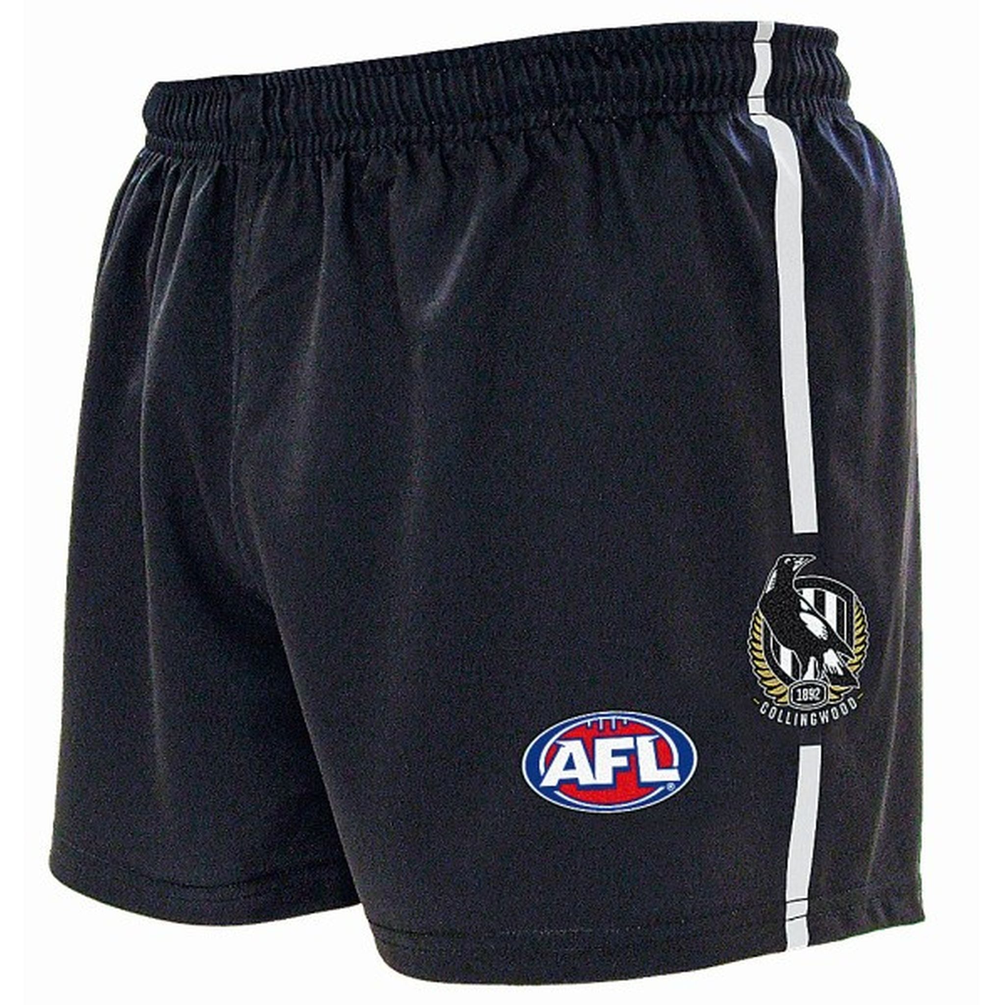 Burley Collingwood Magpies AFL Replica Adults Shorts