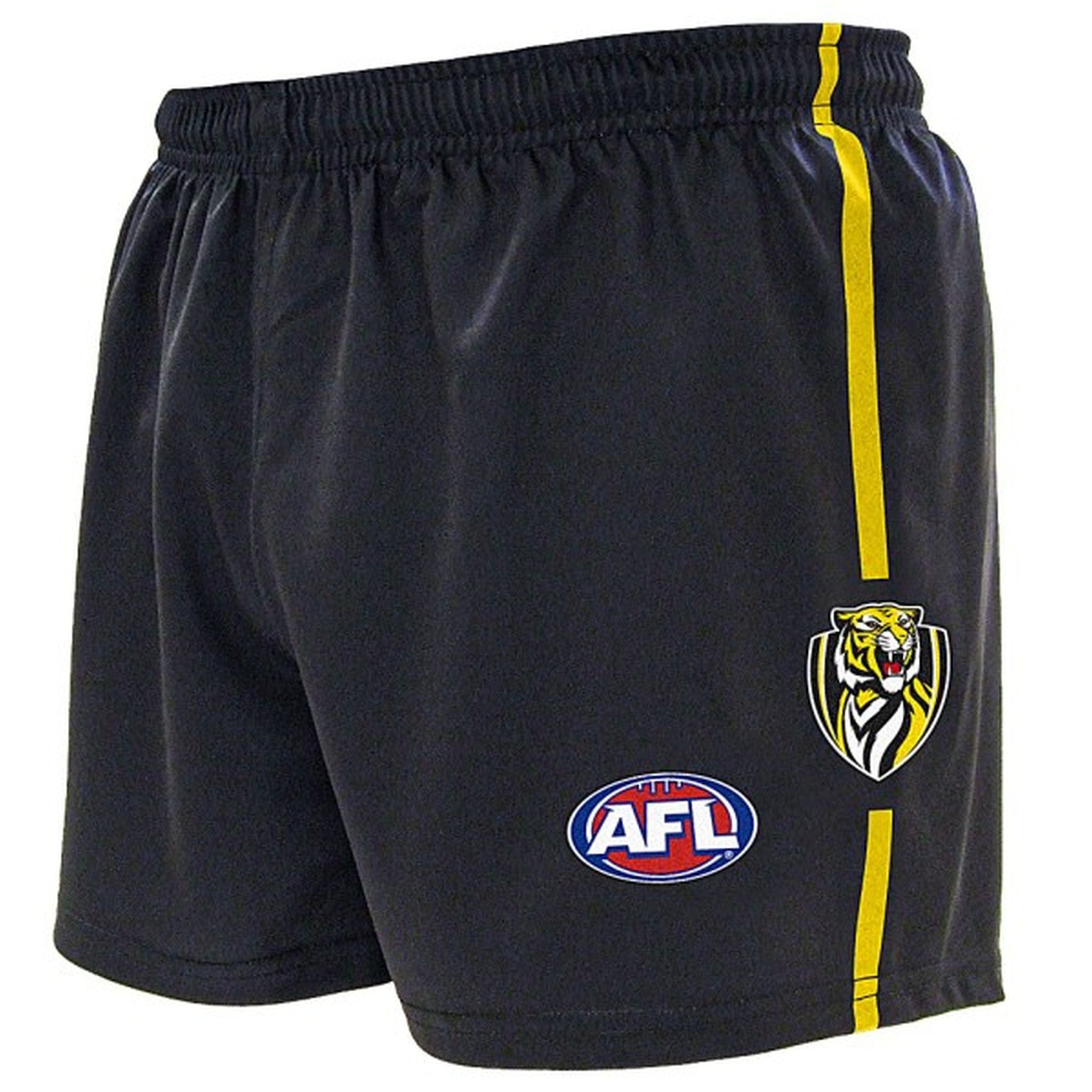 Burley Richmond Tigers AFL Replica Adults Shorts
