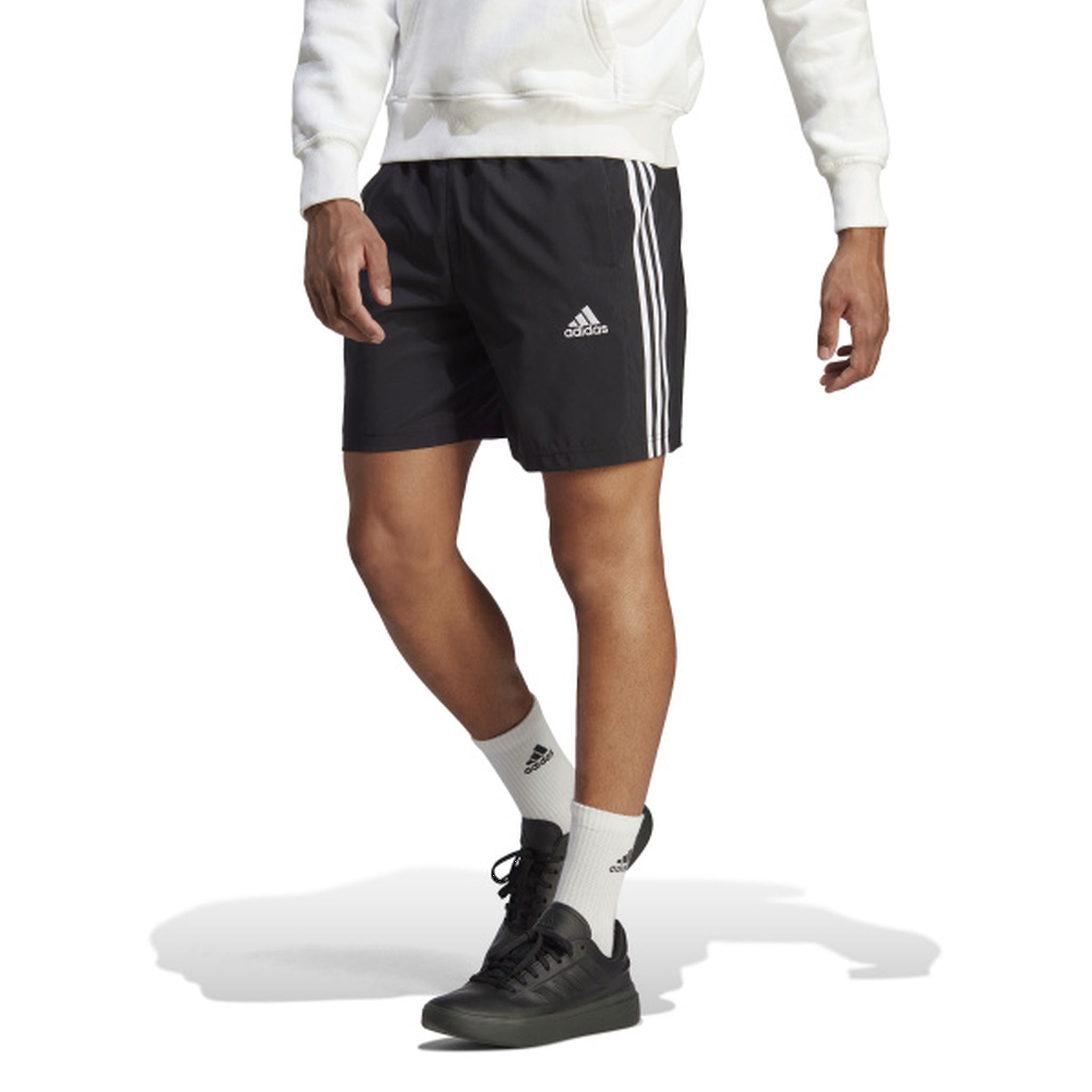 Adidas Mens Essentials Chelsea 3-Stripes Short