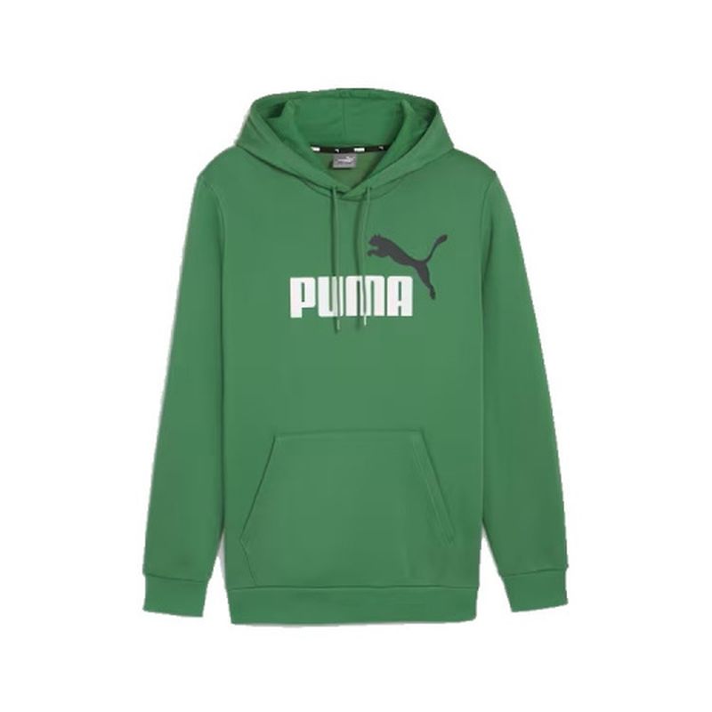 PUMA Mens Essentials+ Two-Tone Big Logo Hoodie