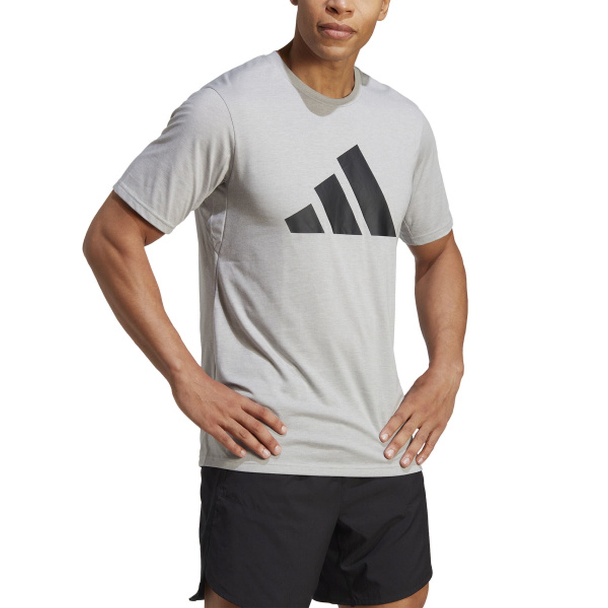 Adidas Mens Train Essentials Feelready Logo Training Tee