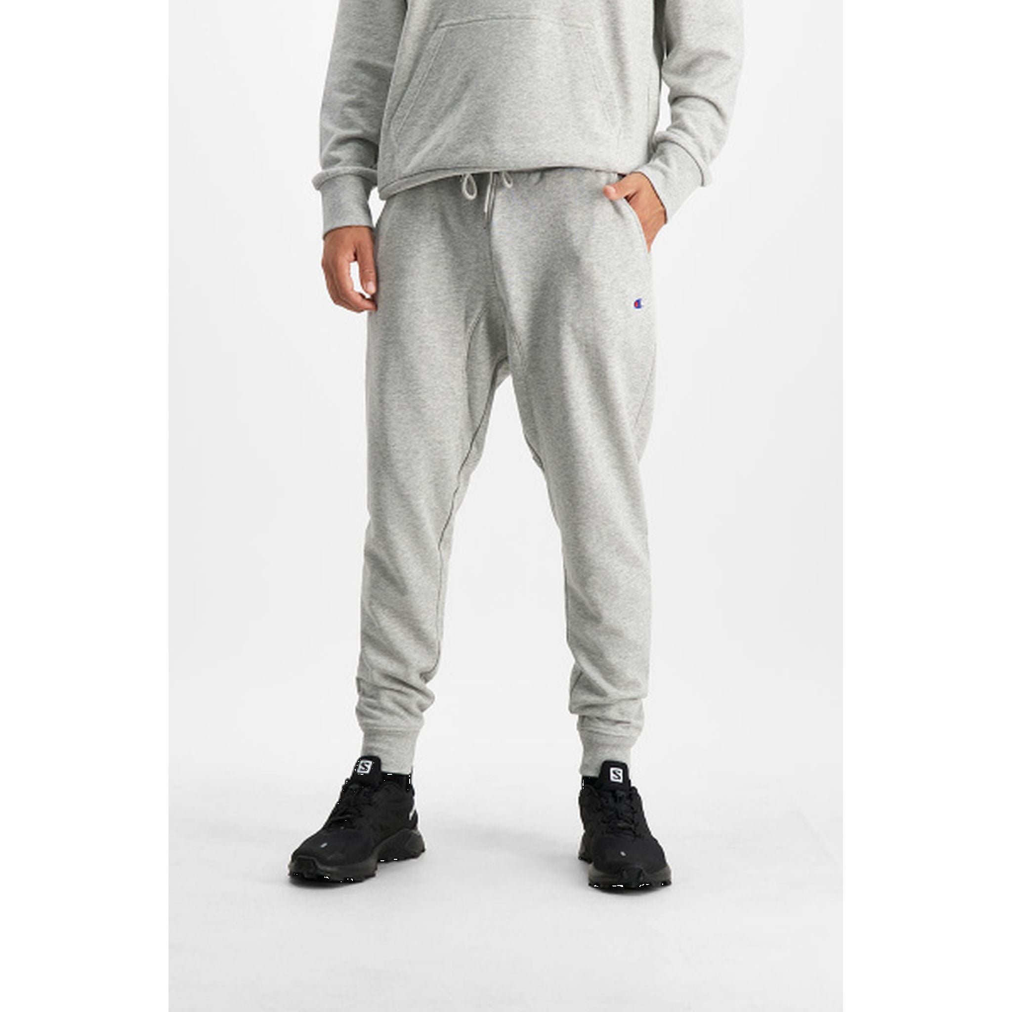 Champion Mens Lightweight French Terry Logo Pant