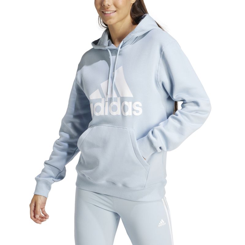 Adidas Womens Big Logo Fleece Hoodie