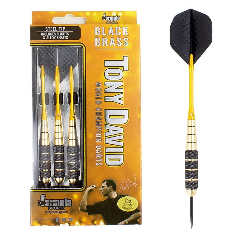 Formula Tony David Black Brass Darts