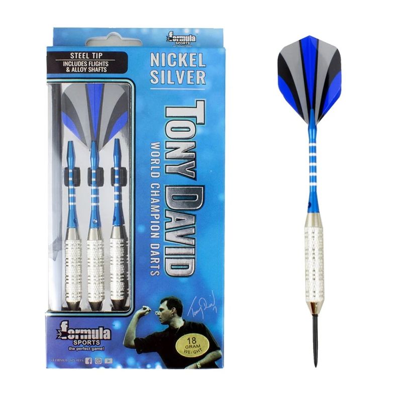 Formula Tony David Nickle Silver Darts