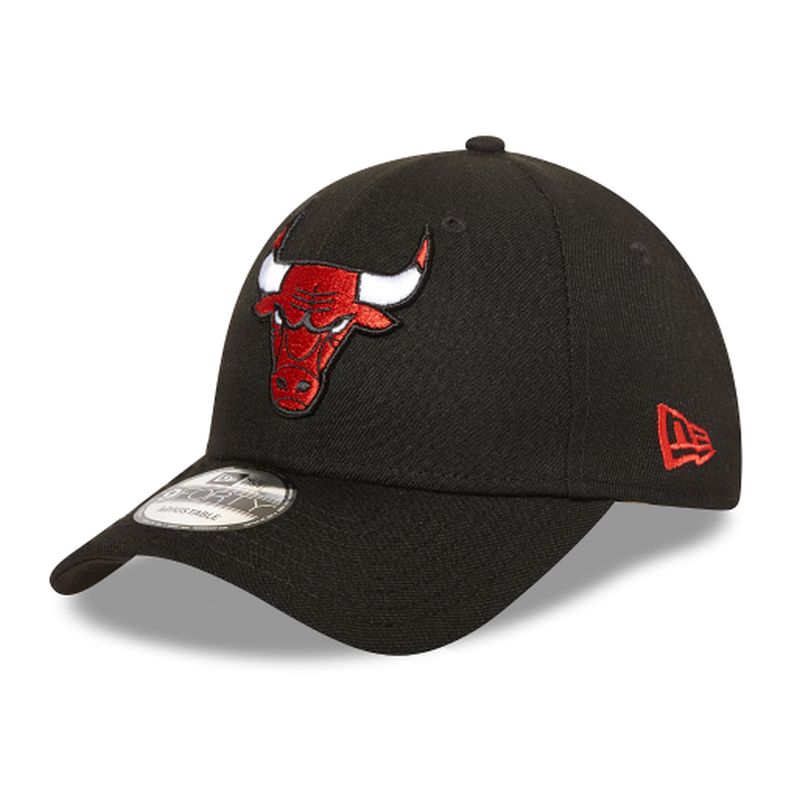 New Era Chicago Bulls Black Red 9FORTY