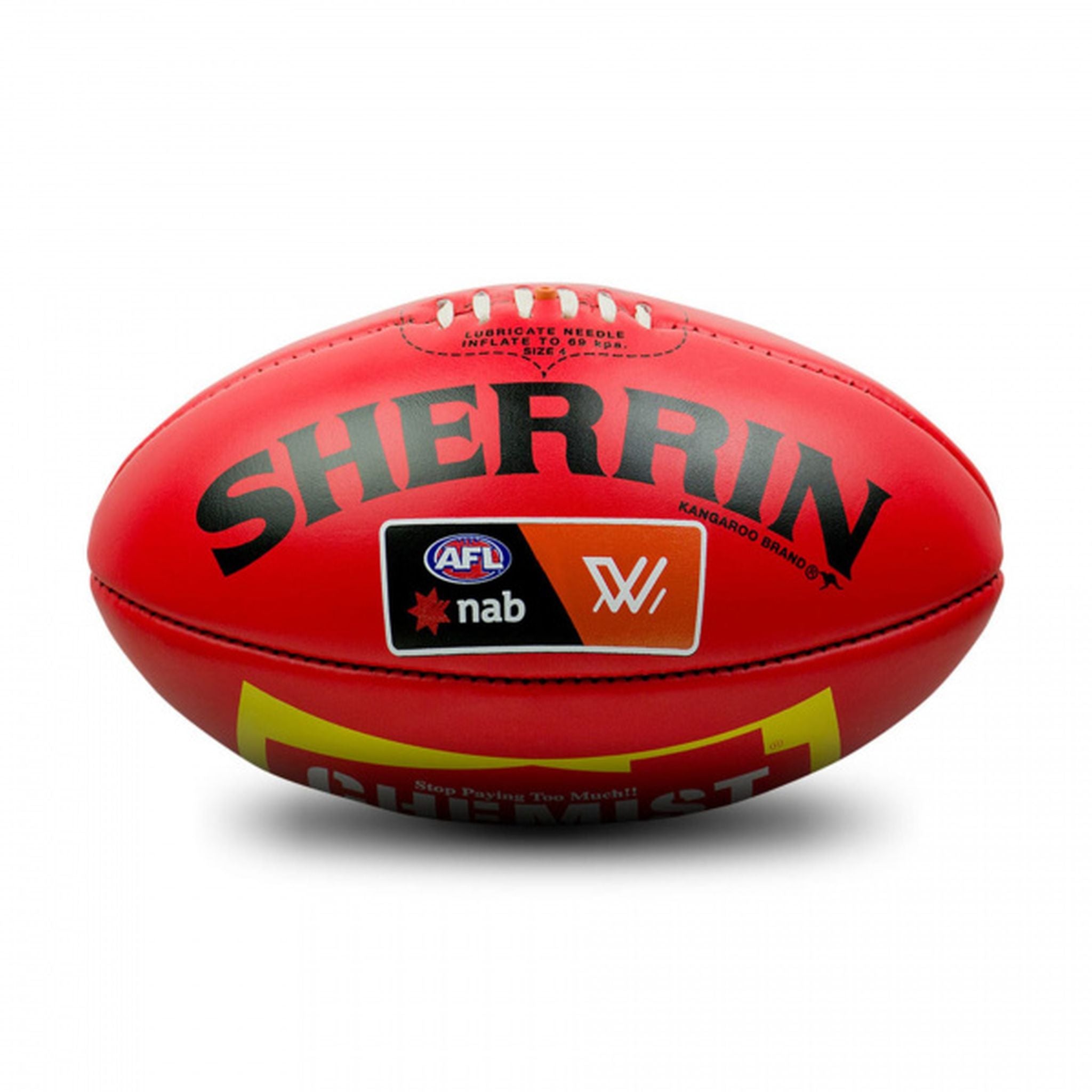 Sherrin KB AFLW Official Game Ball