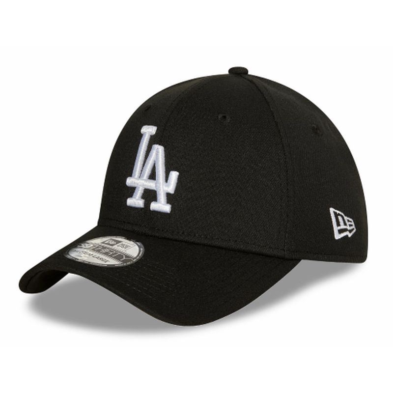 New Era Los Angeles Dodgers Black 39THIRTY Stretch Fit