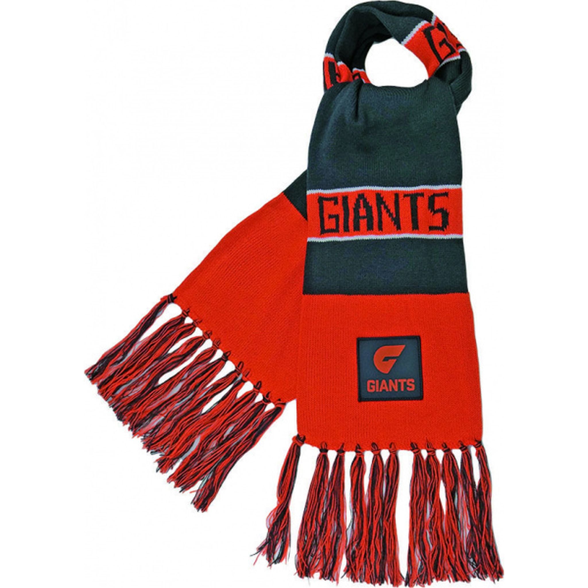 Burley GWS Giants AFL Bar Scarf