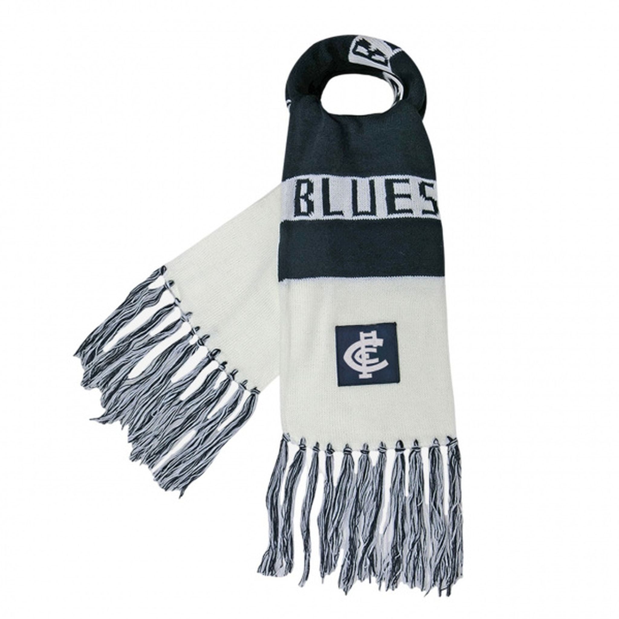 Burley Carlton Blues AFL Bar Scarf