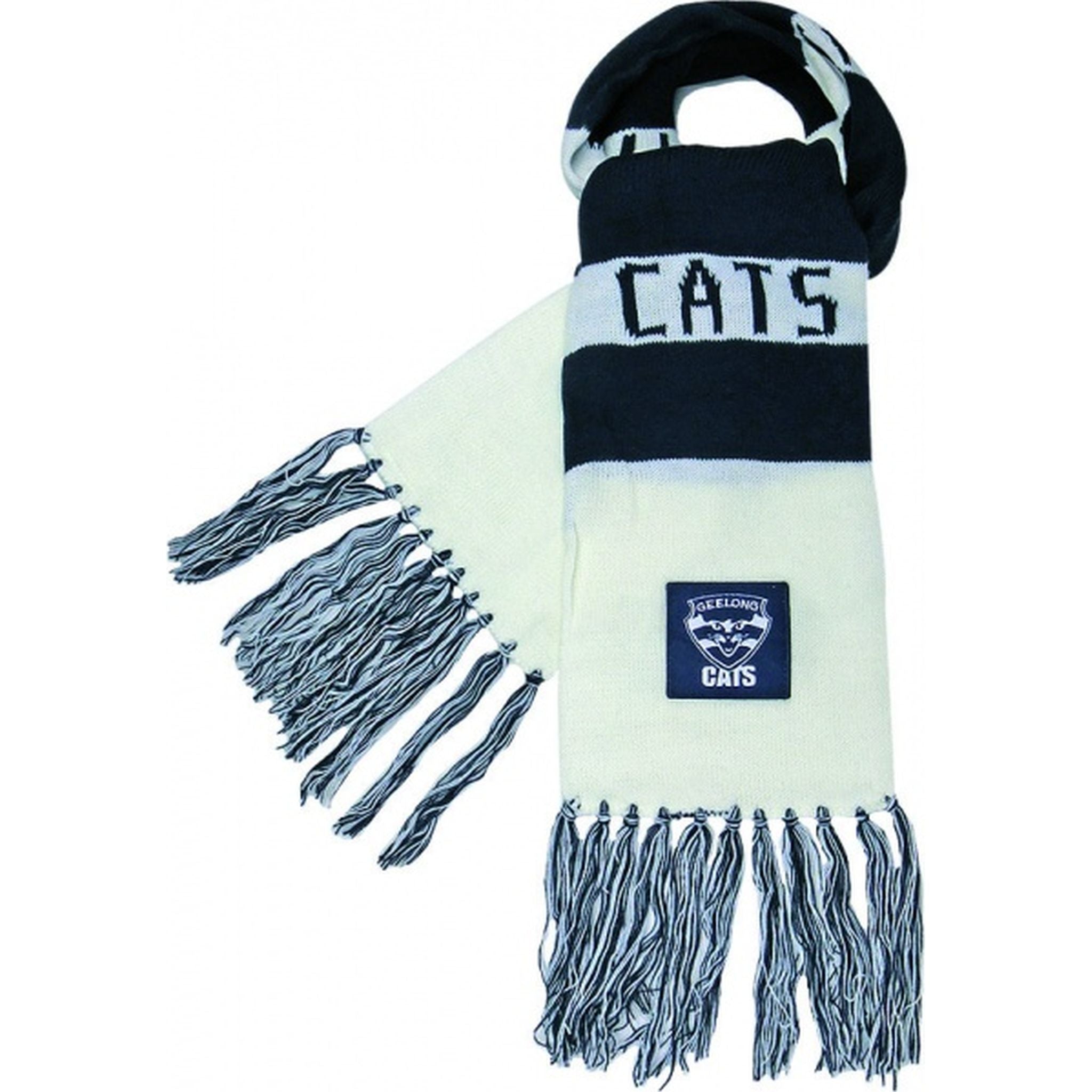 Burley Geelong Cats AFL Bar Scarf