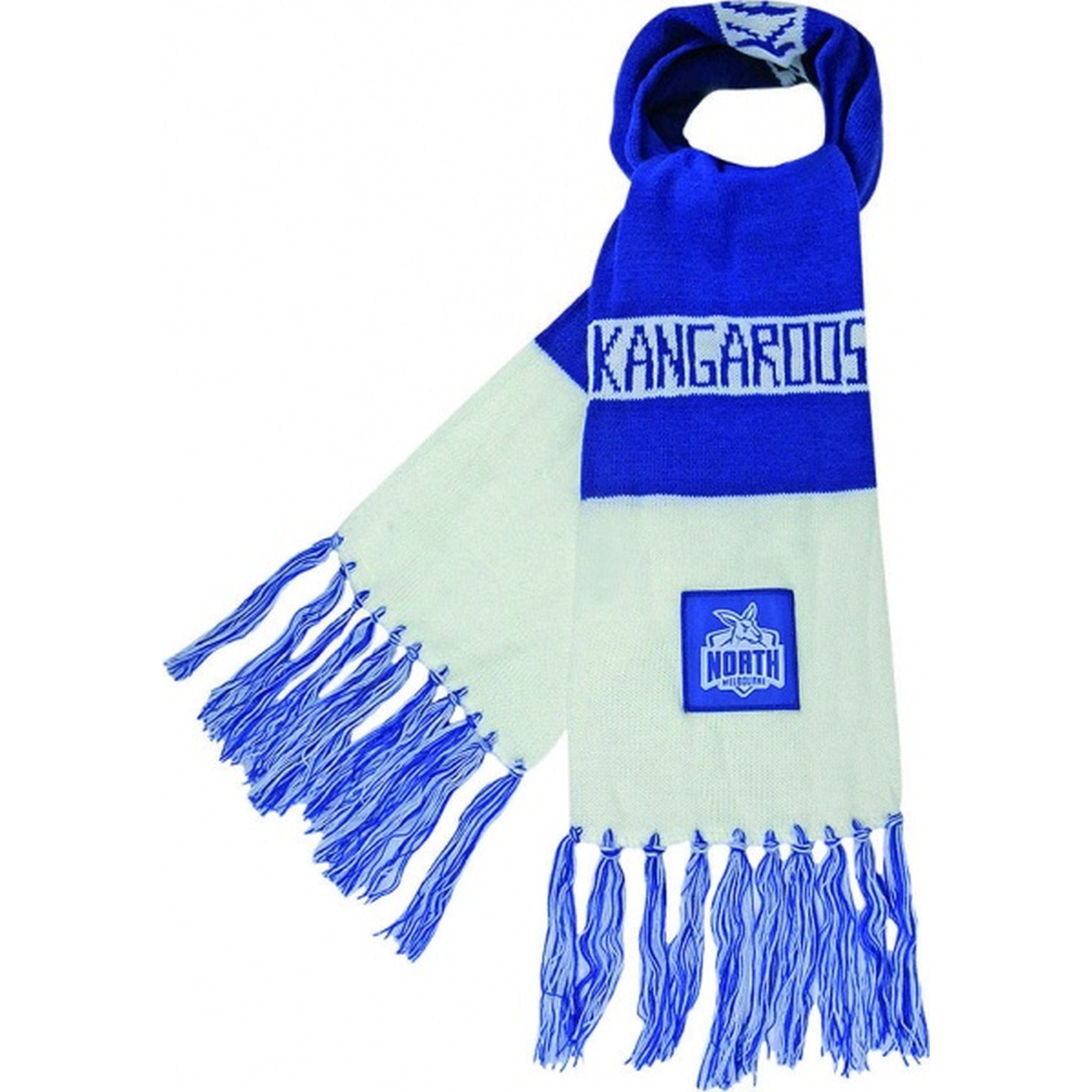 Burley North Melbourne Kangaroos AFL Bar Scarf