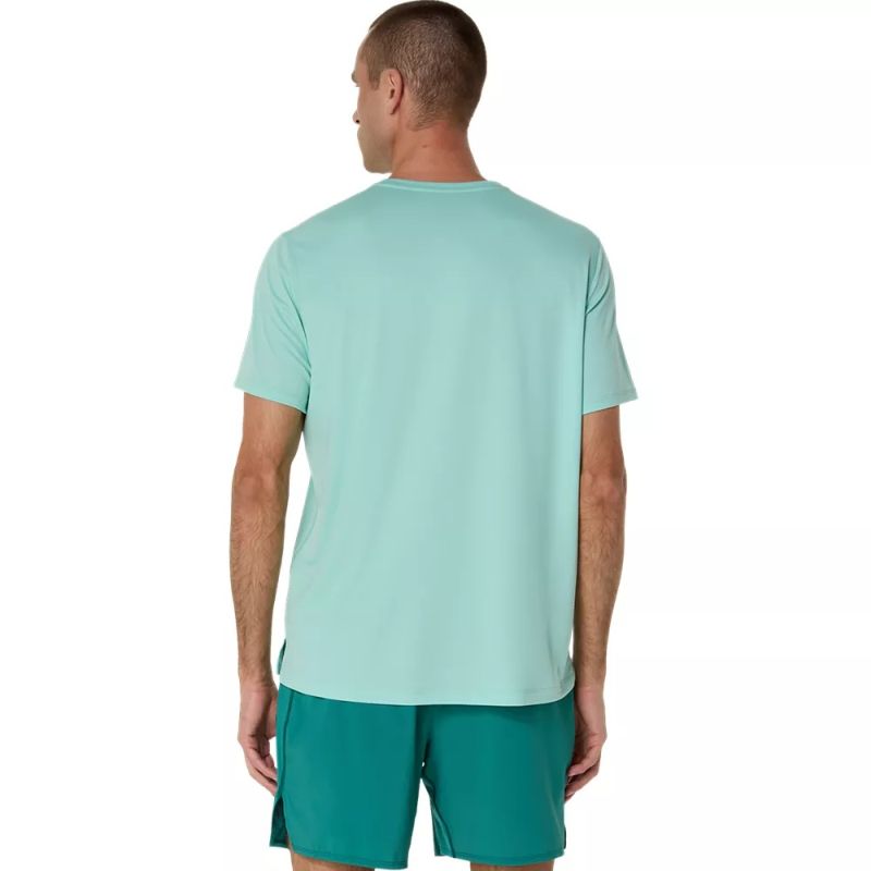 ASICS Mens Silver SS Running Top