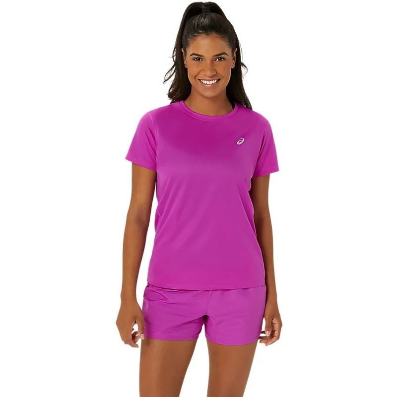 ASICS Womens Silver Running Tee