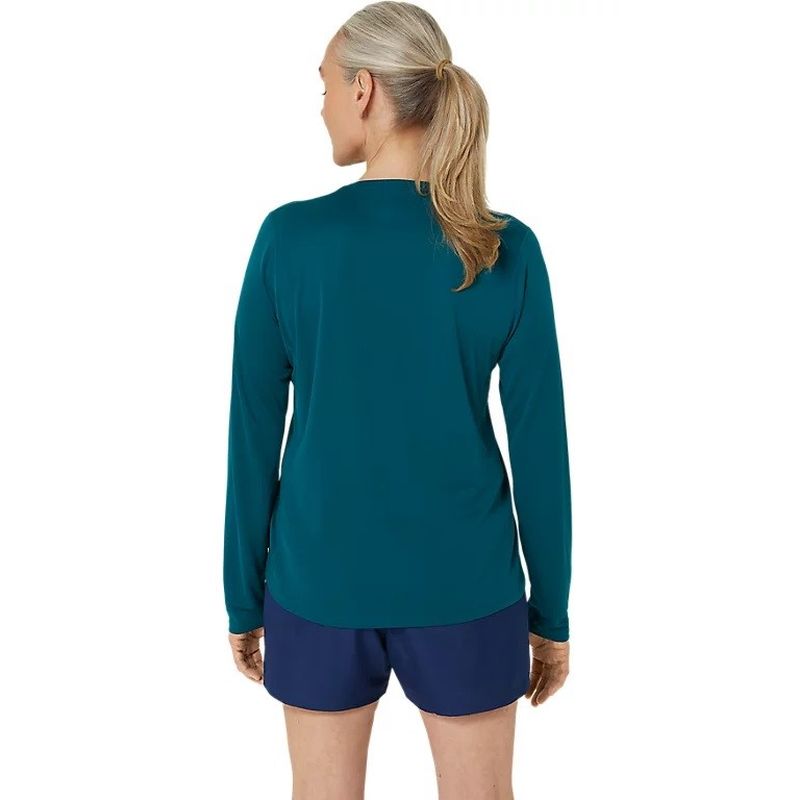 ASICS Womens Silver Long Sleeve Running Tee