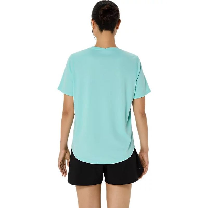 ASICS Womens Silver SS Running Top