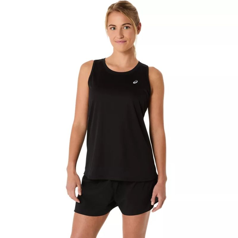 ASICS Womens Silver Running Tank