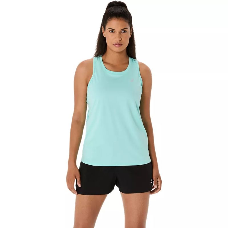 ASICS Womens Silver Running Tank