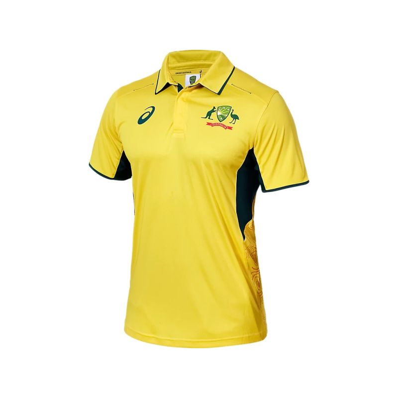 Asics Cricket Australia Adults Replica ODI Cricket Shirt