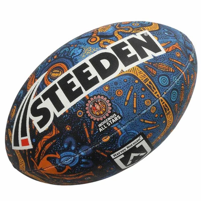 Steeden NRL Indigenous All Stars Supporter Rugby Ball