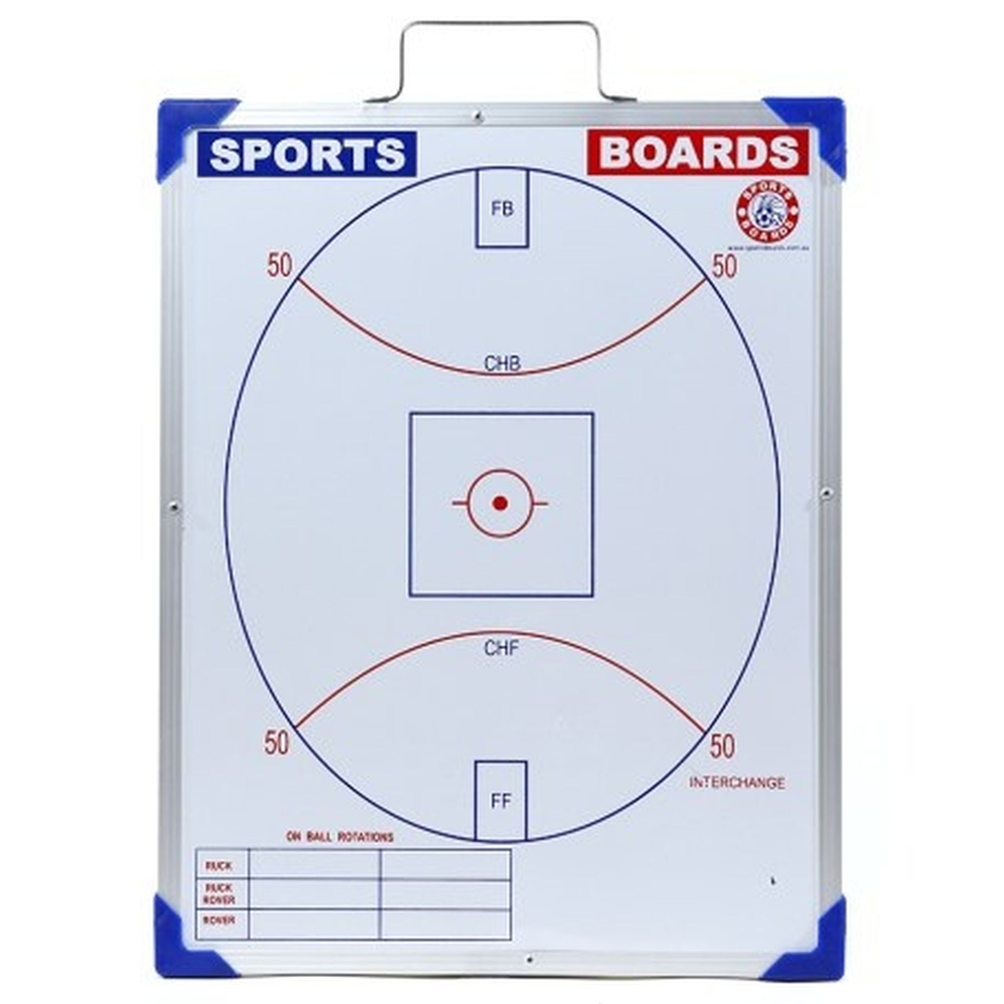 Sports Boards AFL Standard Coaches Board (Large)