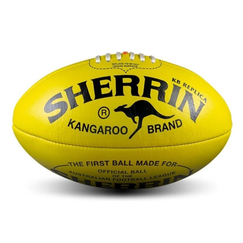 Sherrin AFL Leather Replica Game Ball