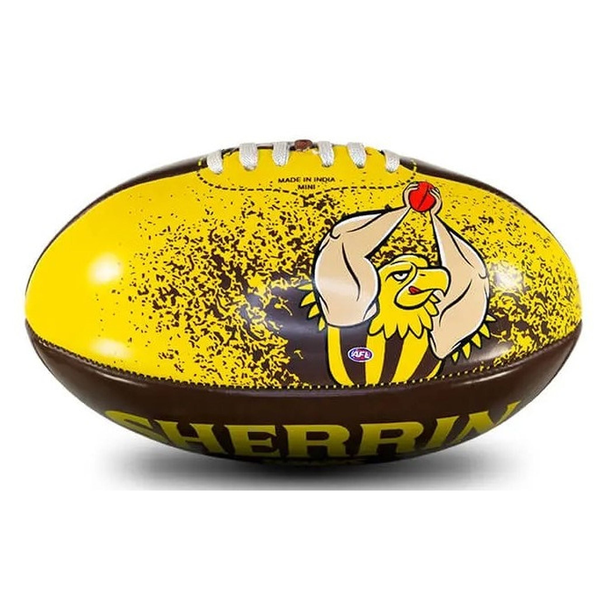 Sherrin Hawthorn Hawks AFL Softie 20cm Football