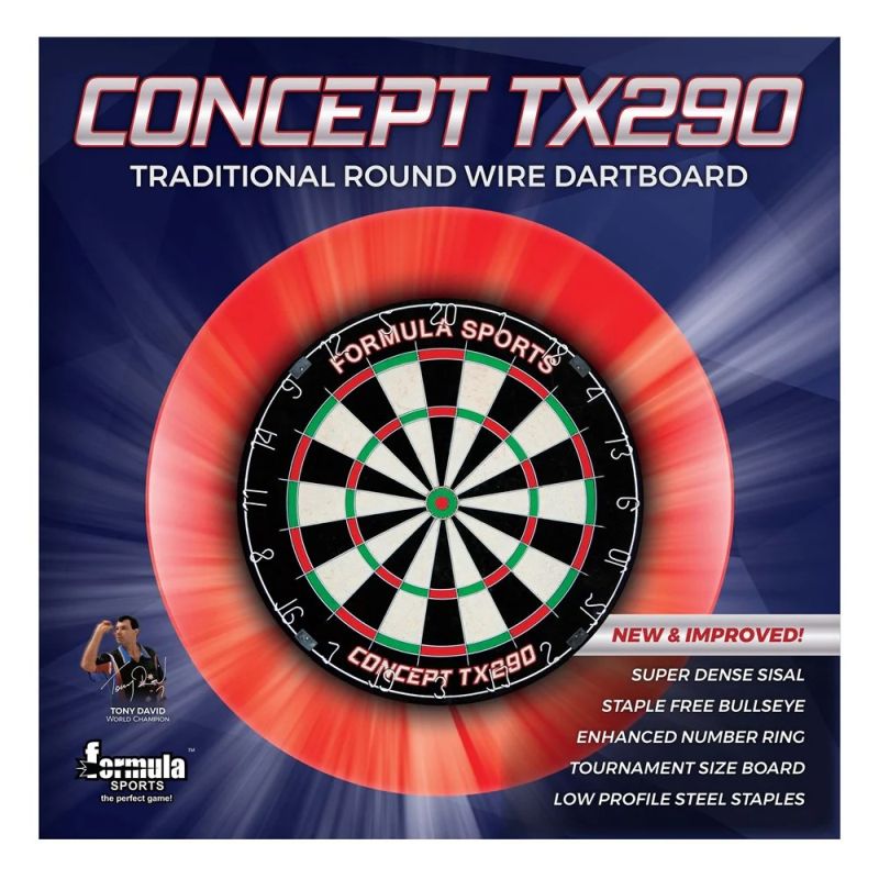 Formula Concept TX290 Round Wire Dartboard