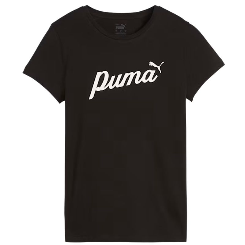 PUMA Womens Essentials+ Script Tee