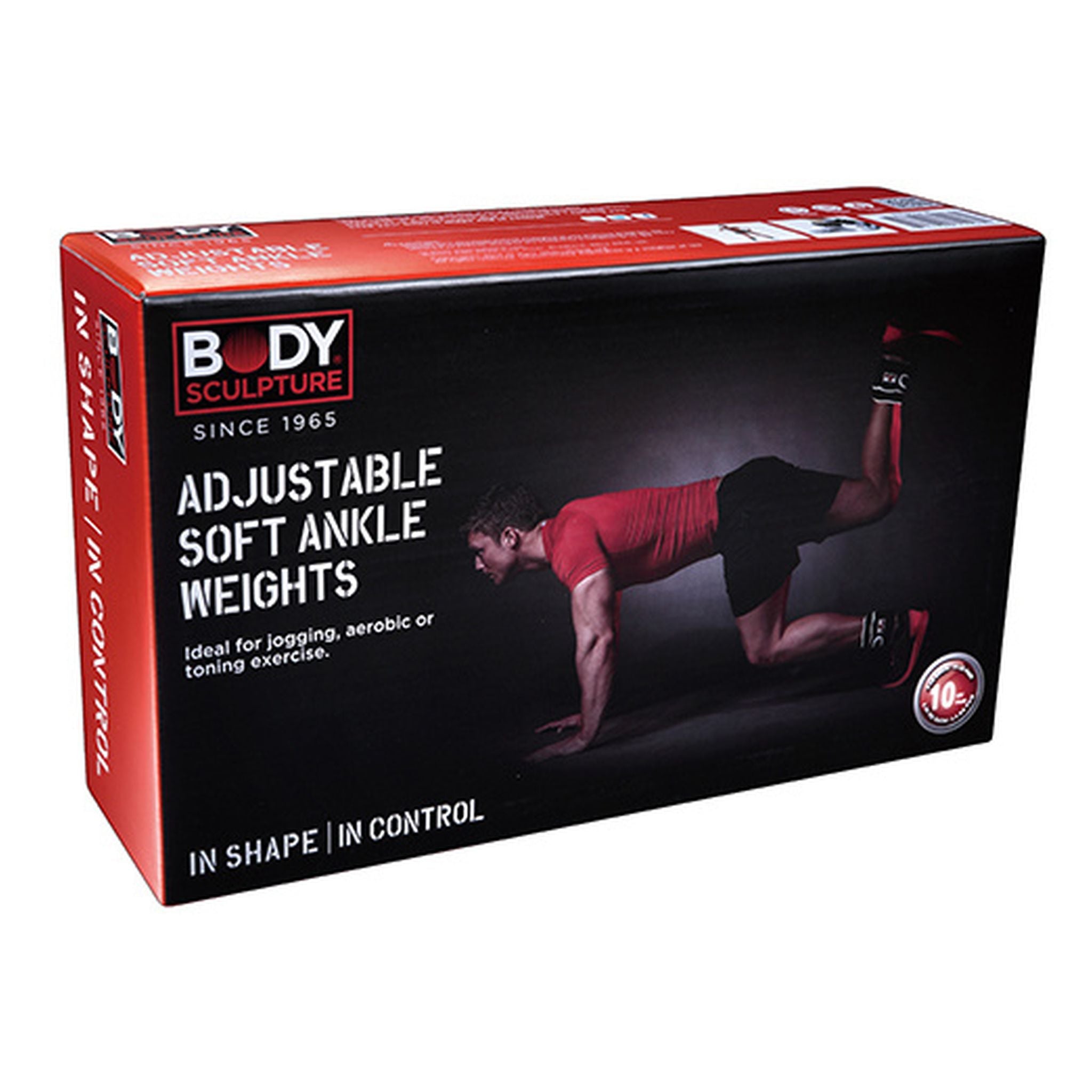 Body Sculpture Adjustable 10kg Ankle Weights