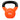 Olympic Fitness Vinyl 8kg Kettlebell