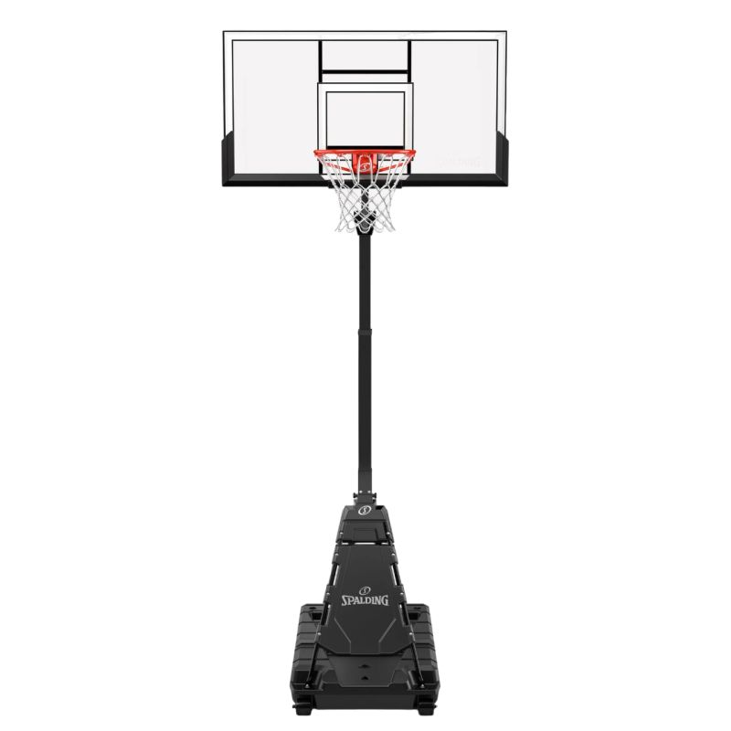 Spalding 60-inch Momentous EZ Assembly Acrylic Portable Basketball System