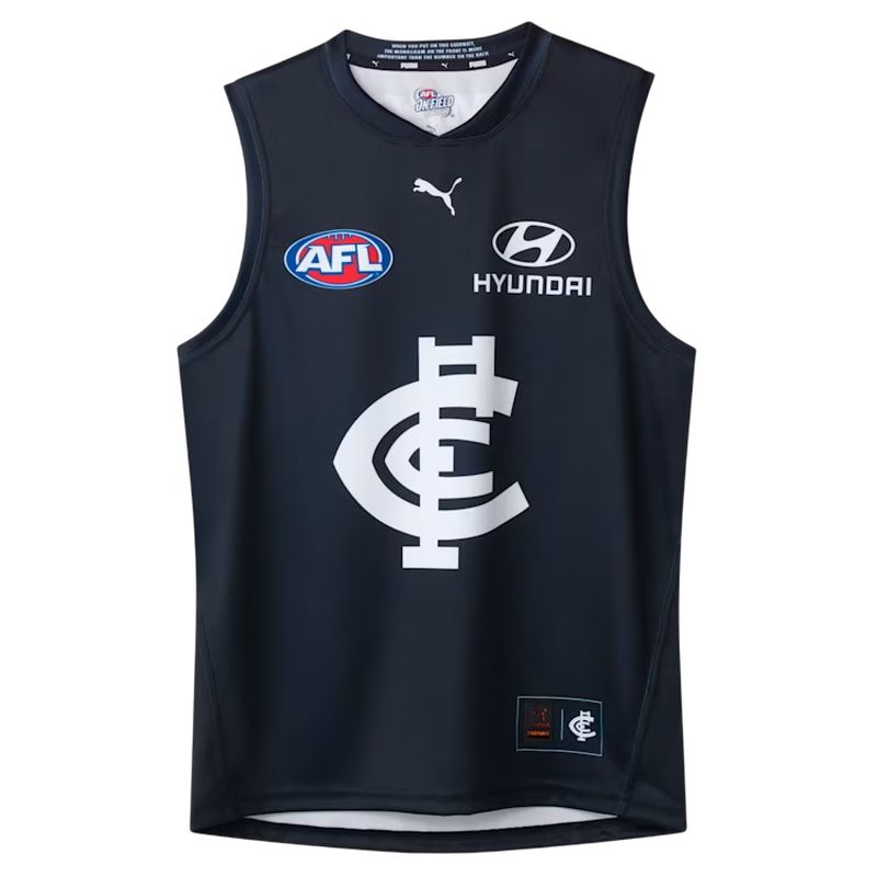 PUMA Carlton Blues Adult 2025 AFL Replica Home Guernsey