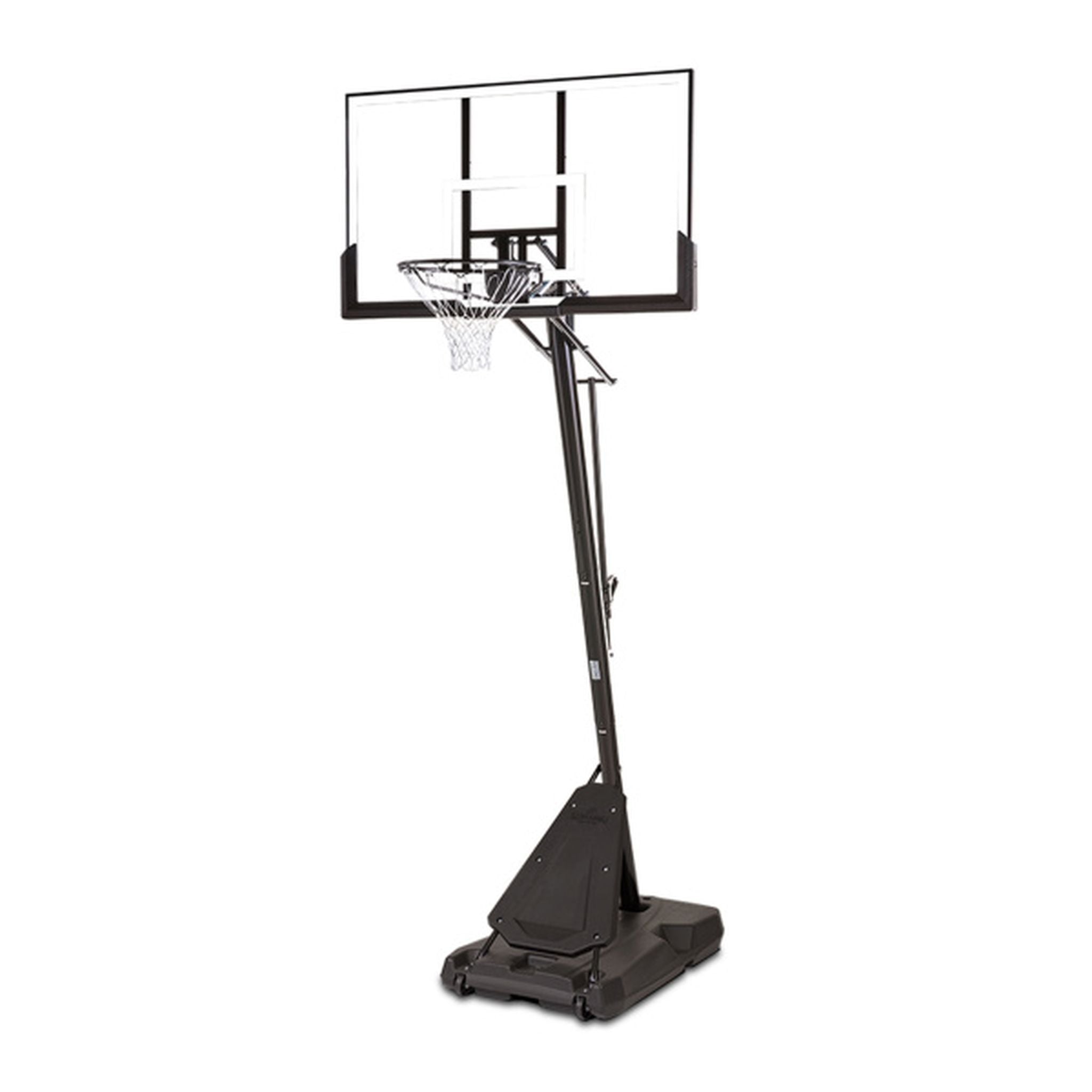 Spalding 48-inch Platinum Acrylic Portable Basketball System