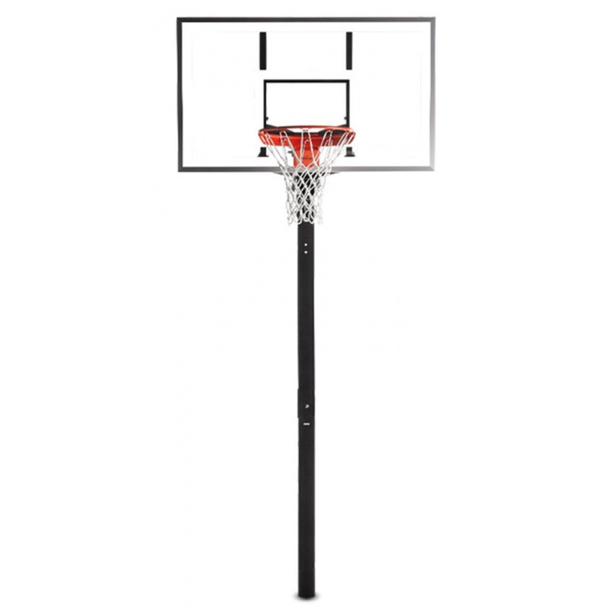 Spalding 54-inch U-Turn Acrylic Inground Basketball System