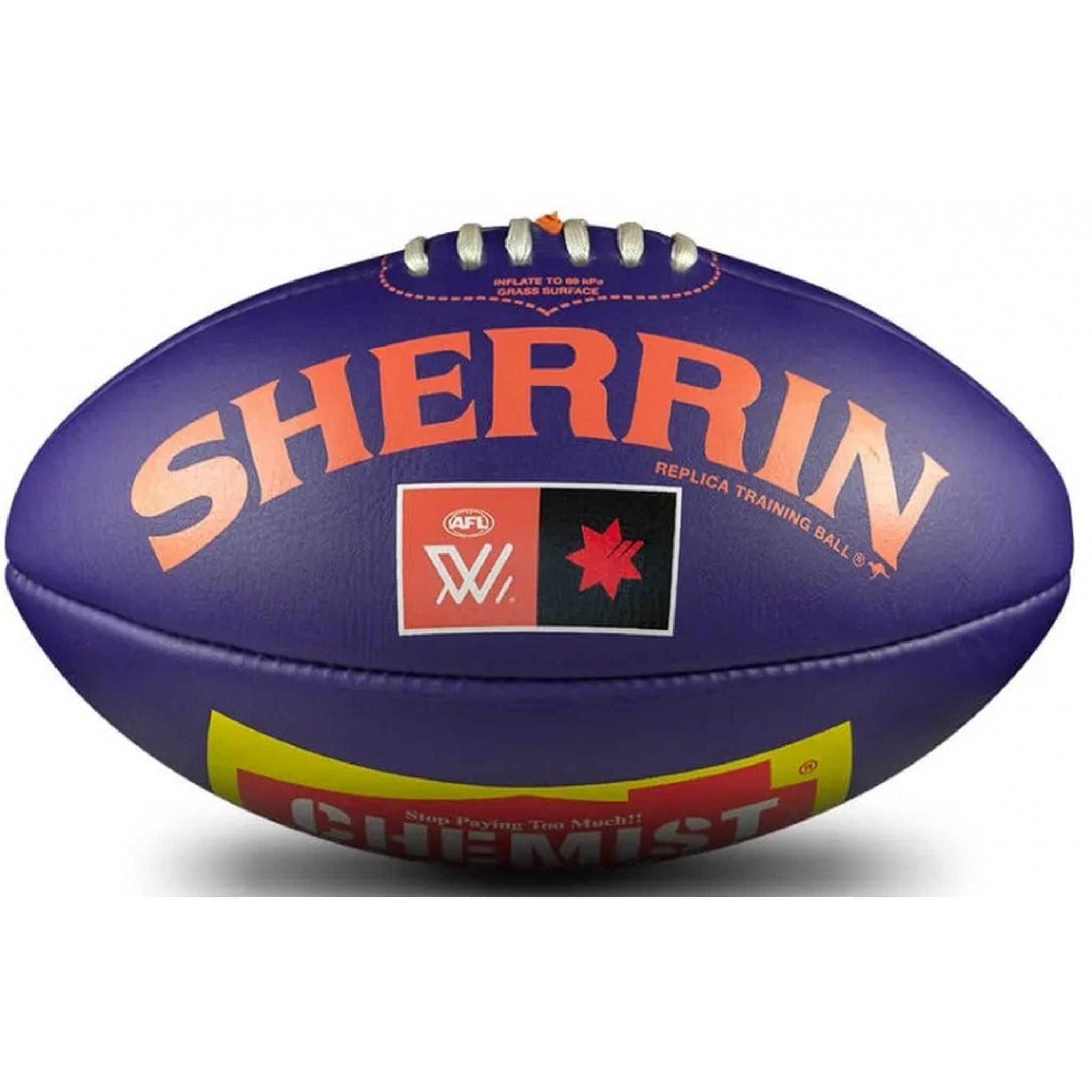 Sherrin AFLW Replica Leather Training Football