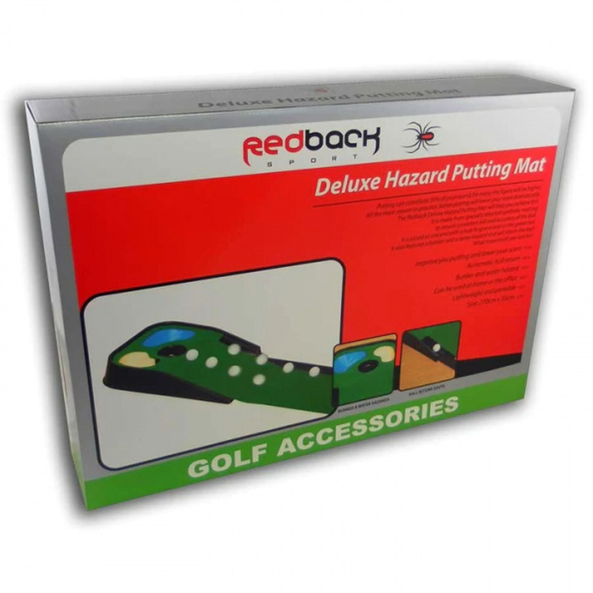Redback Deluxe Putting Mat With Hazard