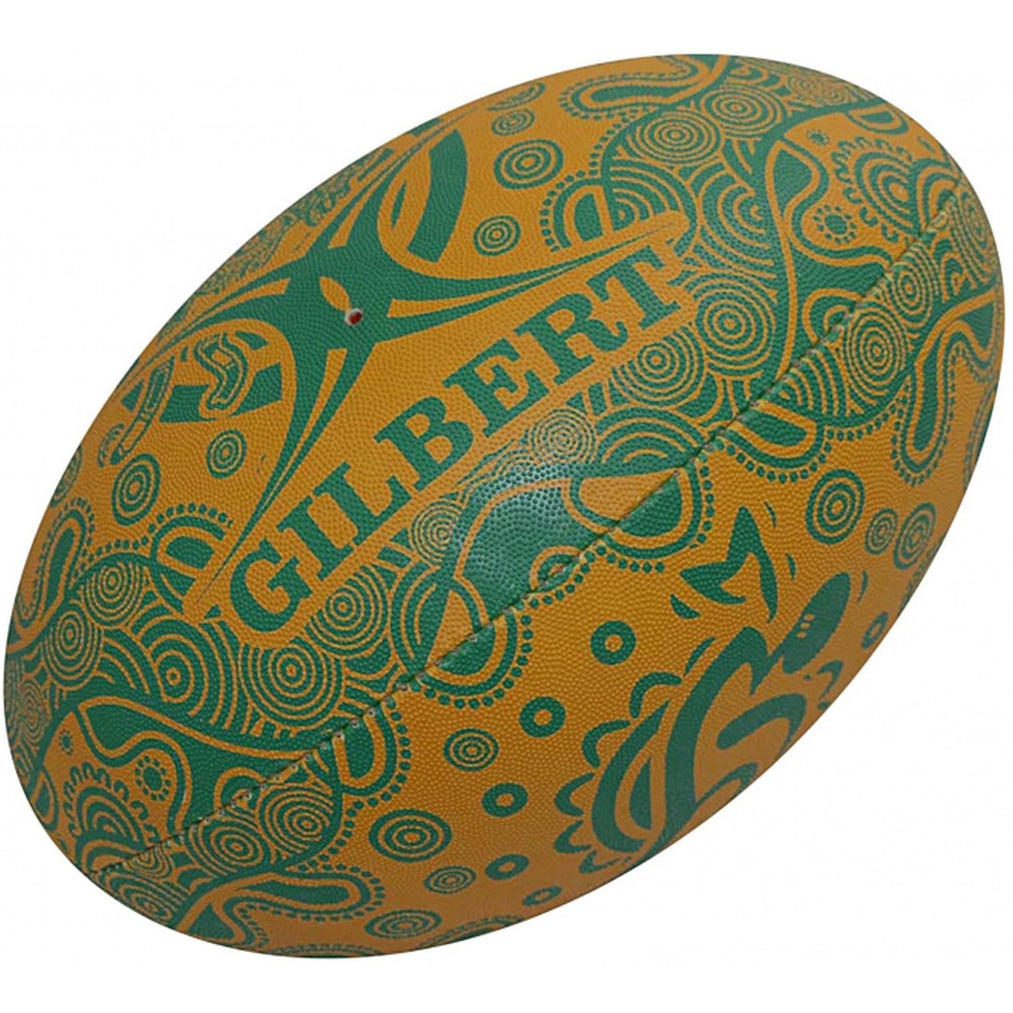 Gilbert's First Rugby Ball Gilbert Wallabies First Nations Rugby Ball – Sportsmart
