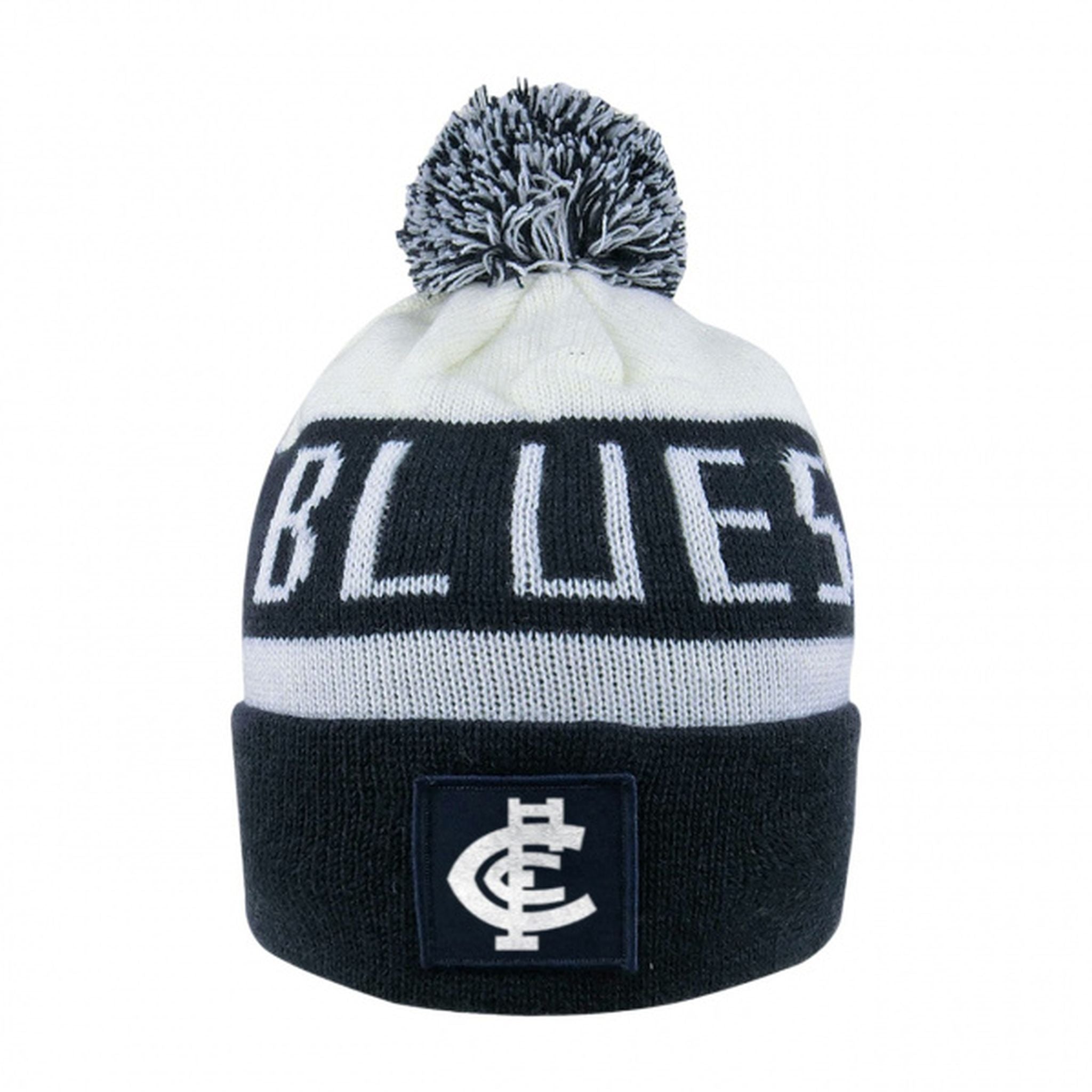 Burley Carlton Blues AFL Bar Beanie