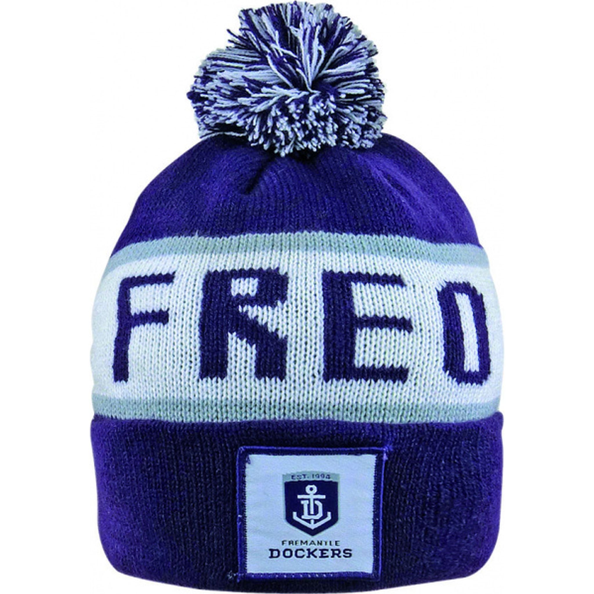 Burley Fremantle Dockers AFL Bar Beanie