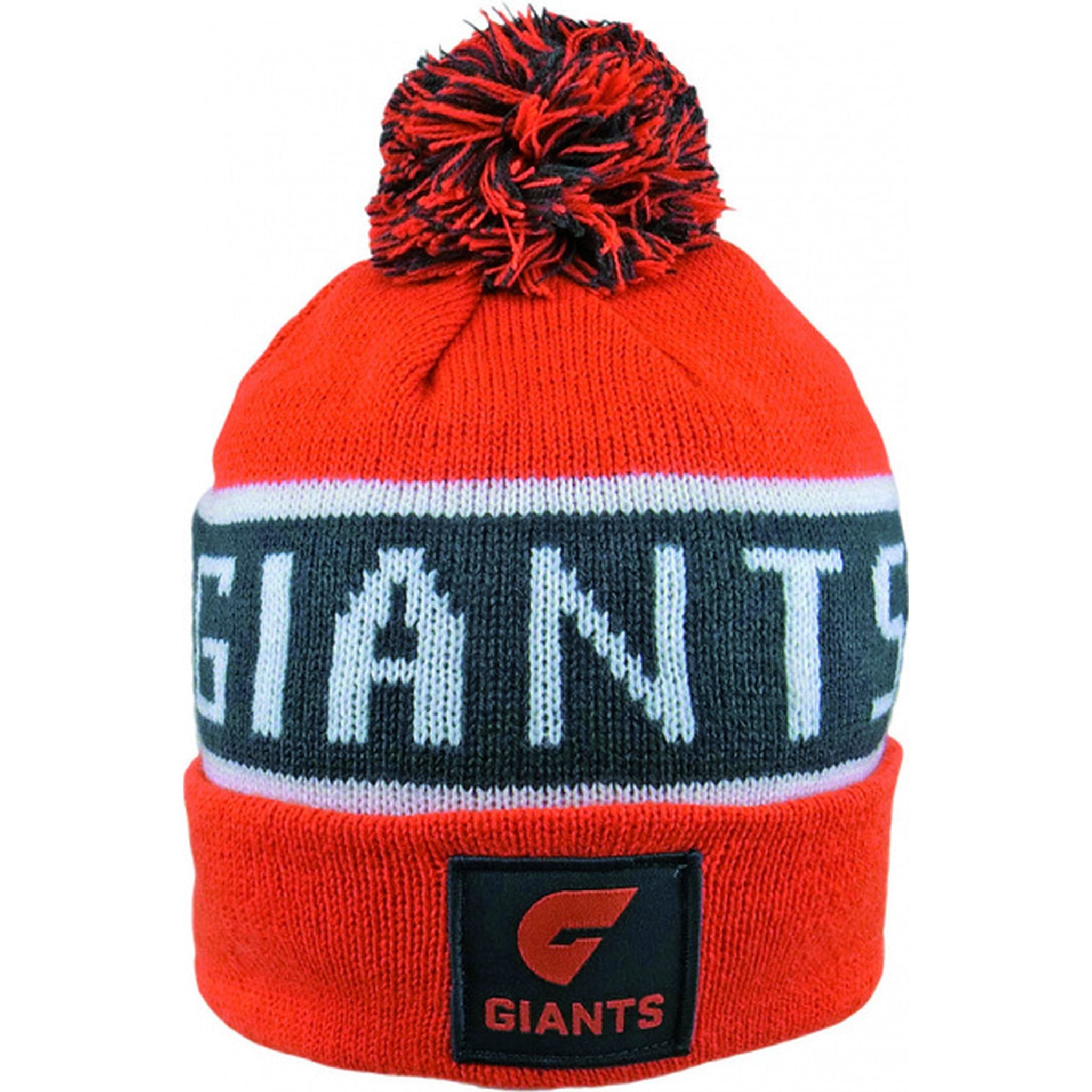 Burley GWS Giants AFL Bar Beanie