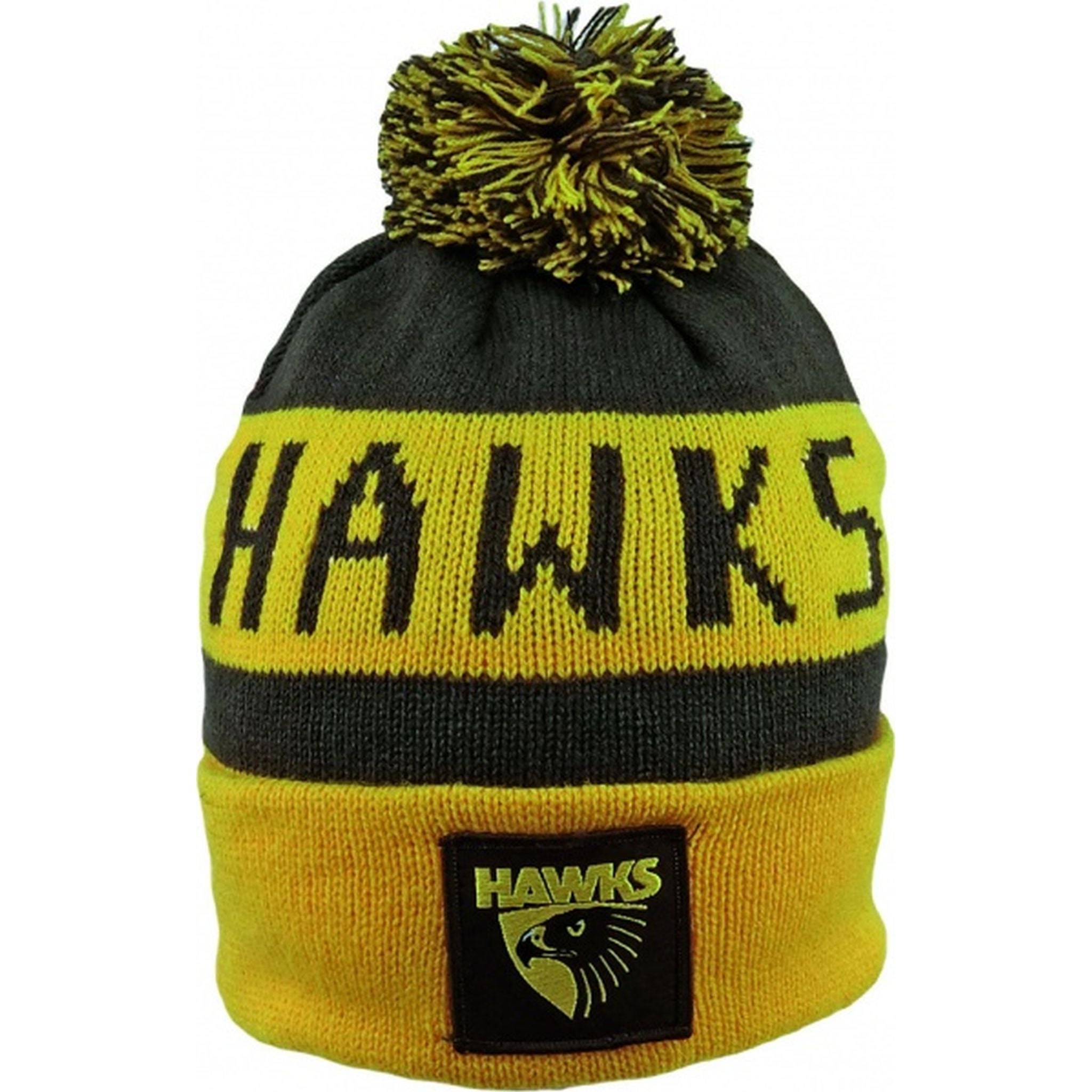 Burley Hawthorn Hawks AFL Bar Beanie