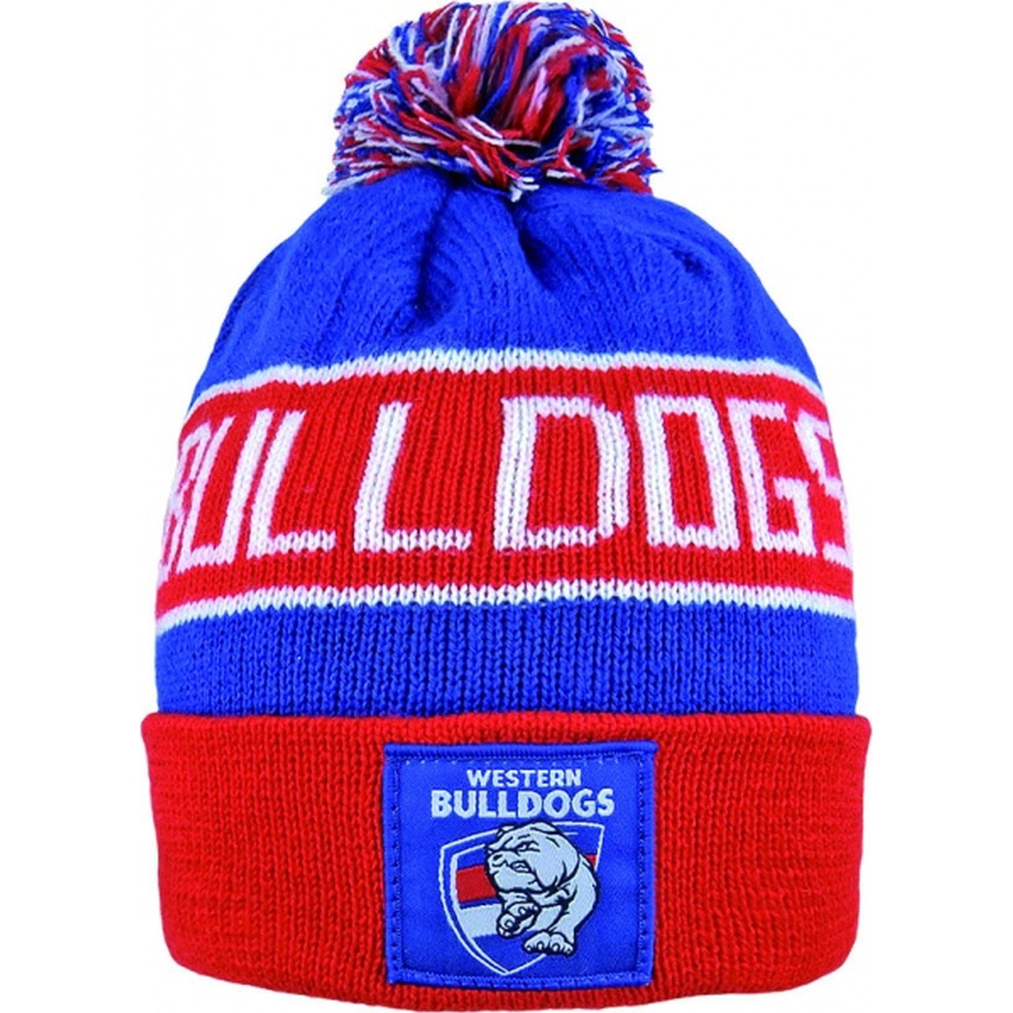 Burley Western Bulldogs AFL Bar Beanie