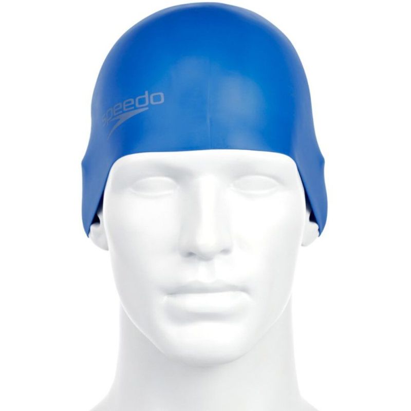 Speedo Plain Moulded Silicone Cap