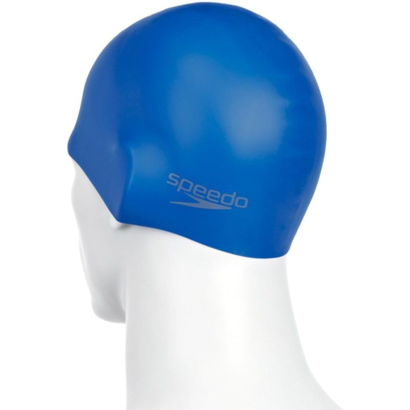 Speedo Plain Moulded Silicone Cap